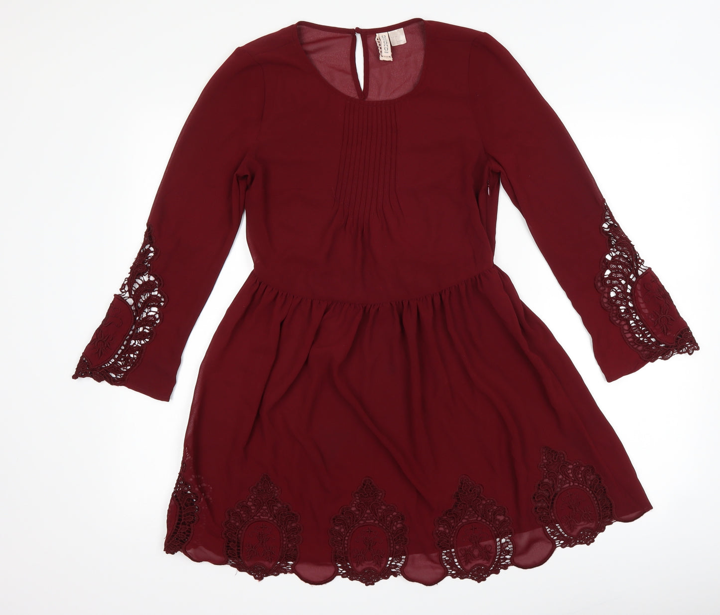 H&M Womens Red   Shift  Size 6