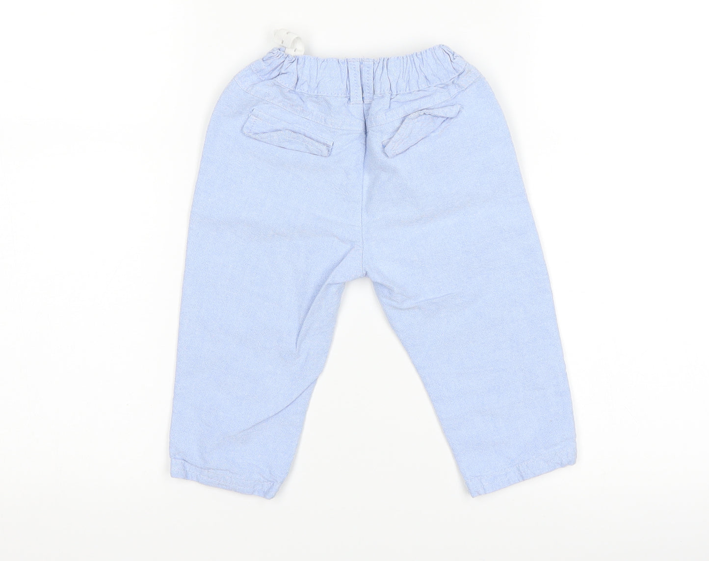 Preworn Boys Blue   Capri Trousers Size 12-18 Months