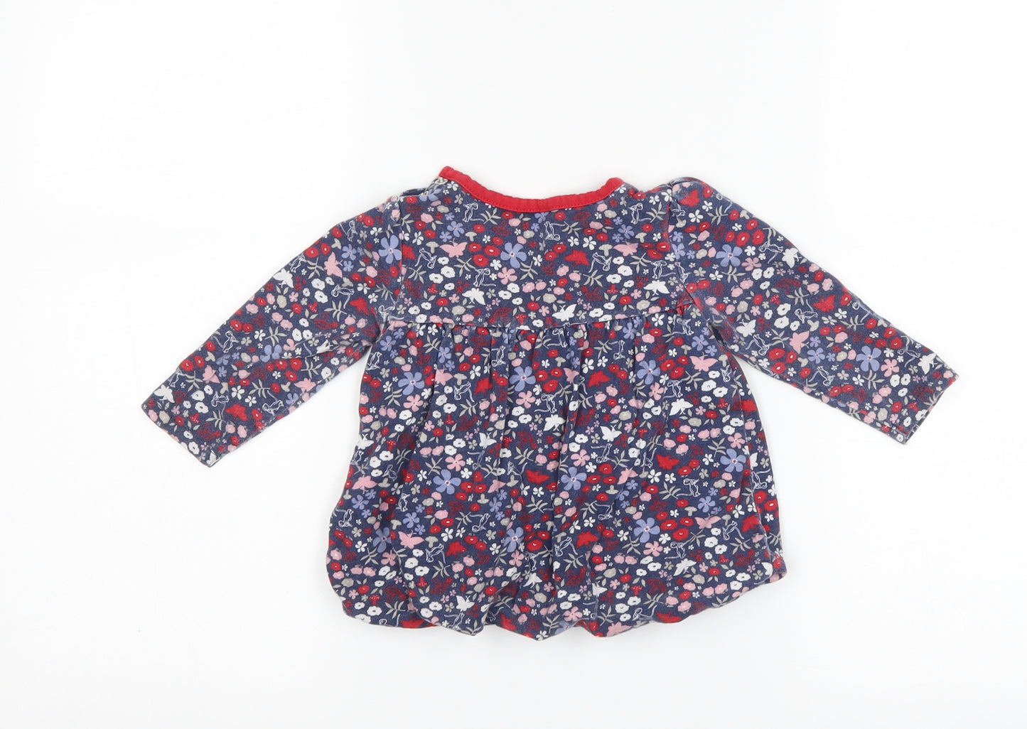 TU Girls Blue   Basic T-Shirt Size 6-9 Months  - The Gruffalo