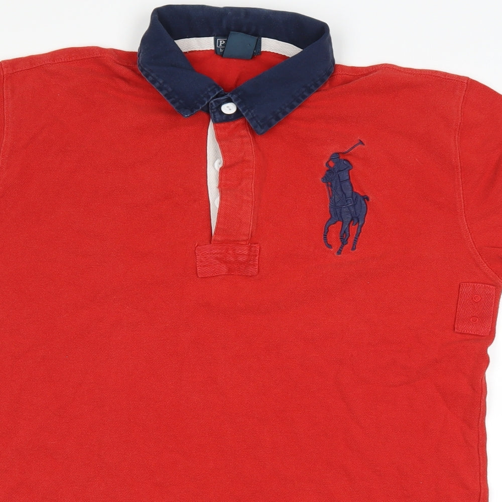 Polo Ralph Lauren Womens Red   Basic Polo Size XL