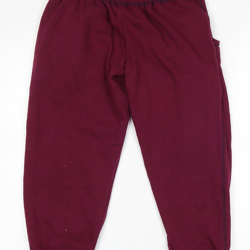 Debenhams Womens Purple   Jogger Trousers Size 8 L23 in