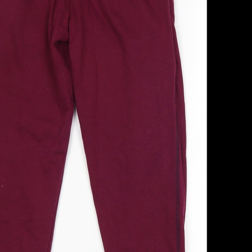 Debenhams Womens Purple   Jogger Trousers Size 8 L23 in