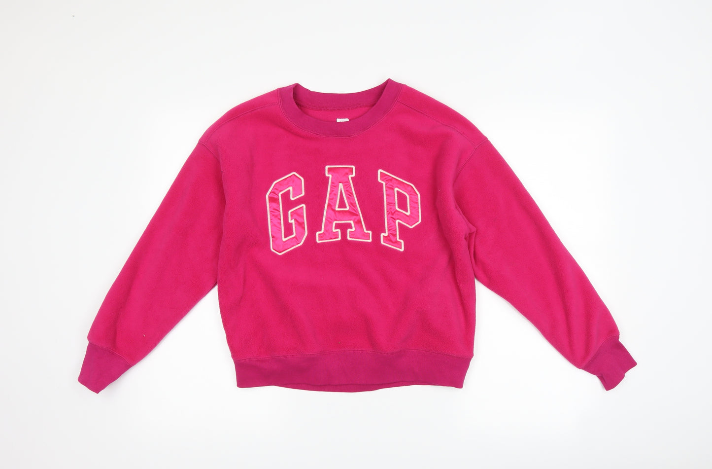 Gap Girls Pink  Fleece Pullover Sweatshirt Size 14-15 Years