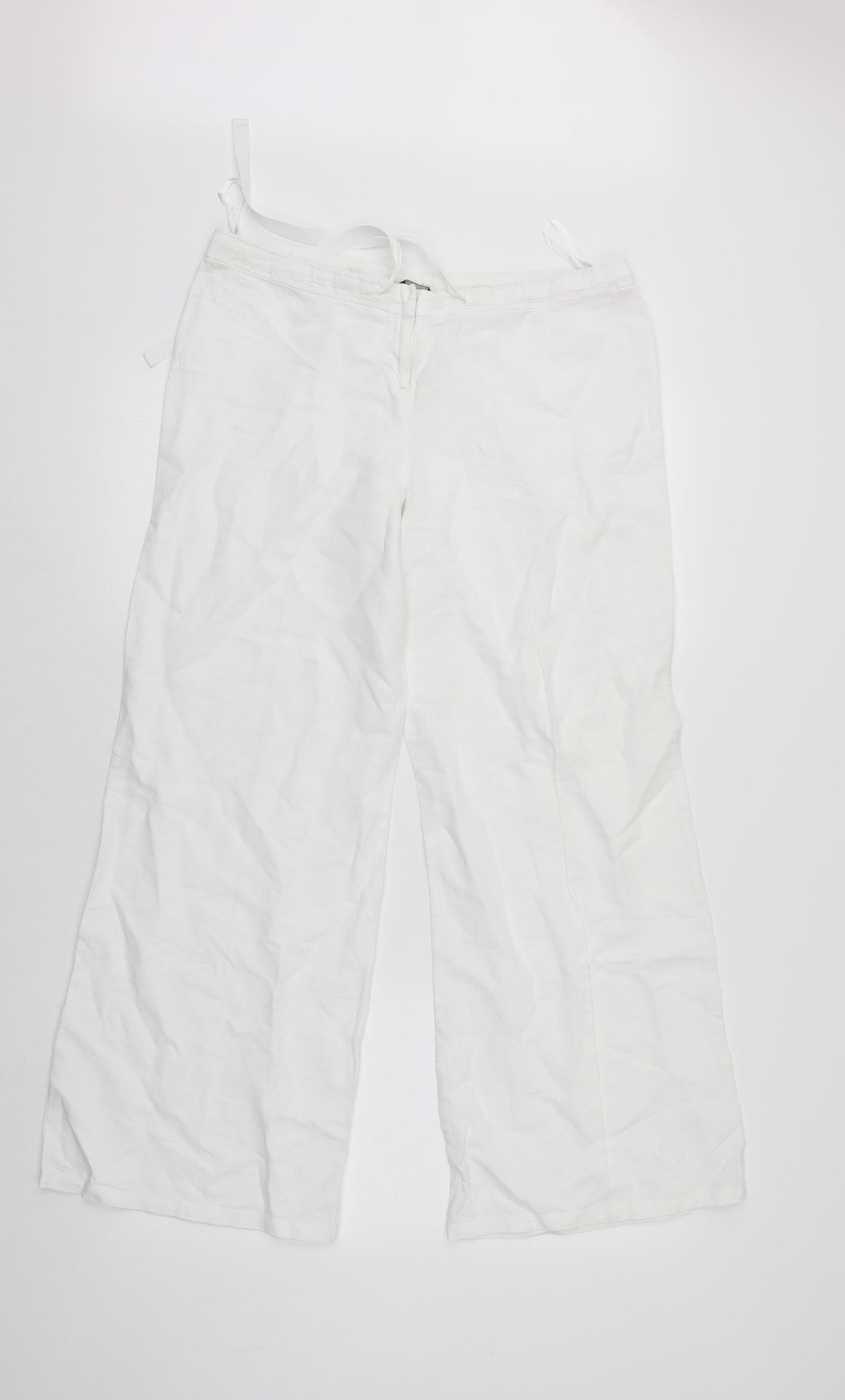 Florence & Fred Womens White   Trousers  Size 10 L27 in