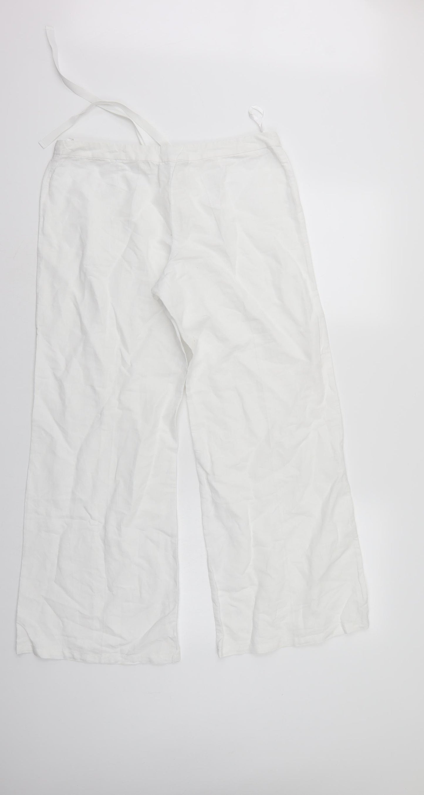 Florence & Fred Womens White   Trousers  Size 10 L27 in