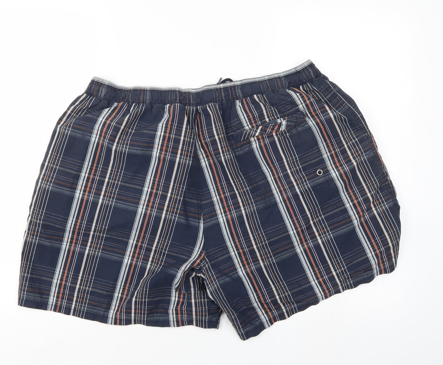 Easy Mens Multicoloured Check  Bermuda Shorts Size 2XL - Elastic Waist