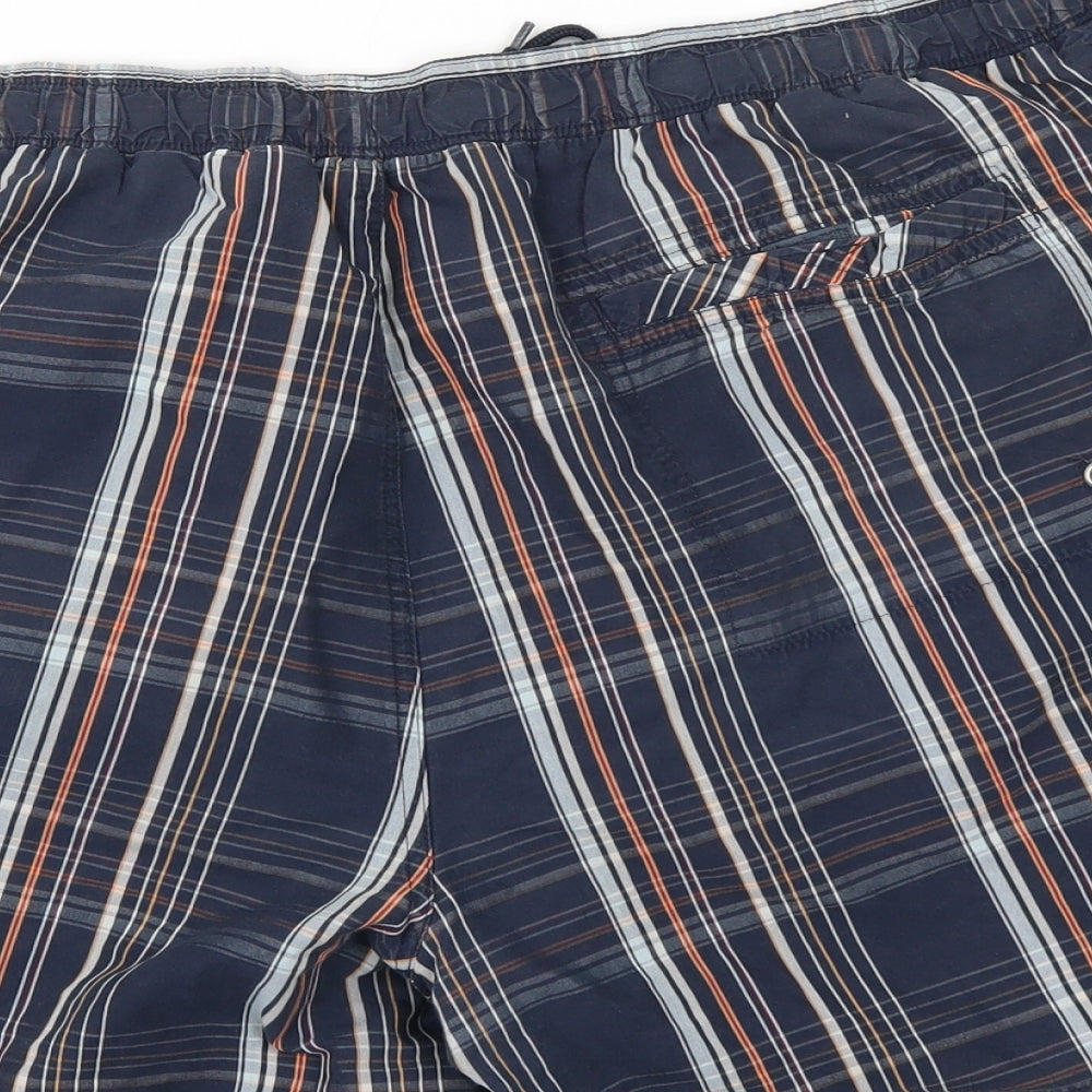 Easy Mens Multicoloured Check  Bermuda Shorts Size 2XL - Elastic Waist
