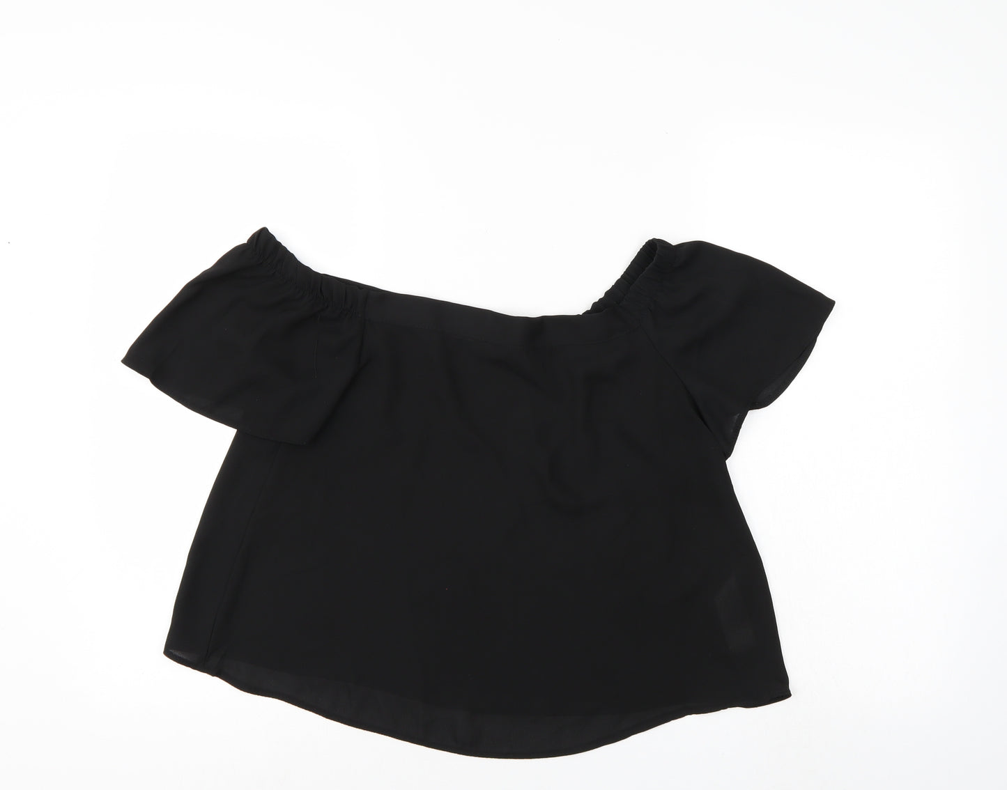 New Look Womens Black   Basic Blouse Size 10