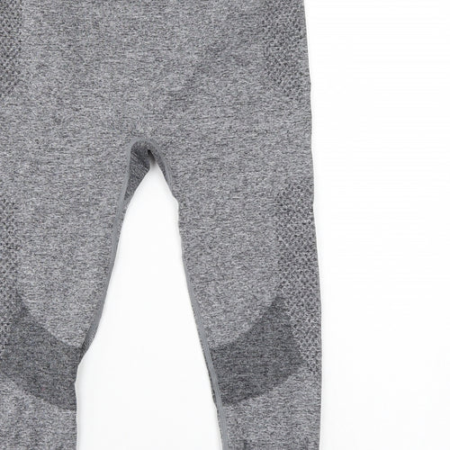 Preworn Womens Grey   Track Pants Leggings Size XS L19 in - Elastic Waist