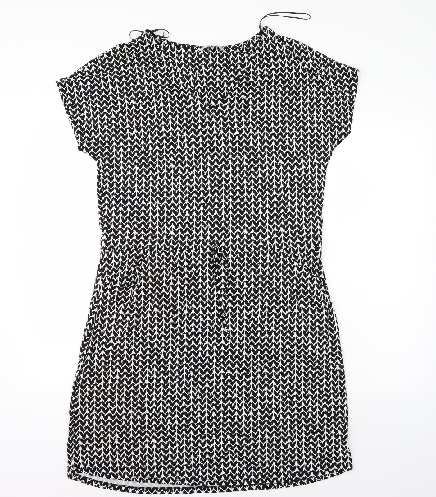TU Womens Black   T-Shirt Dress  Size 14