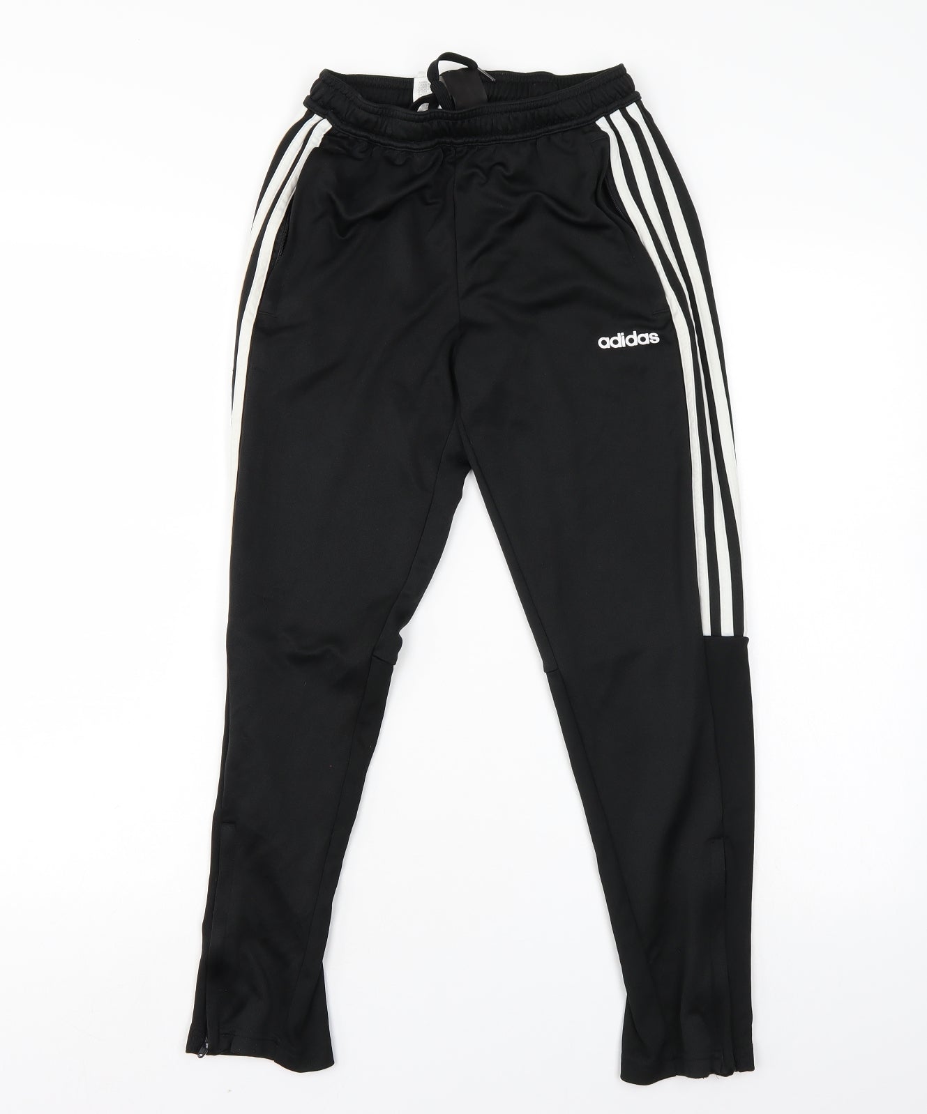 adidas Boys Black   Sweatpants Trousers Size 10-11 Years