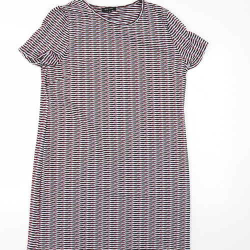New Look Womens Multicoloured Striped  T-Shirt Dress