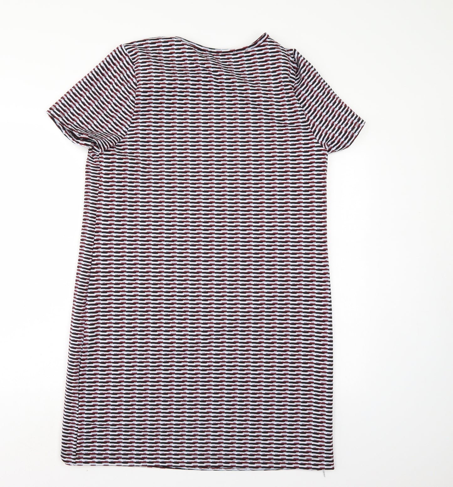 New Look Womens Multicoloured Striped  T-Shirt Dress