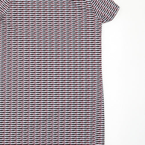 New Look Womens Multicoloured Striped  T-Shirt Dress