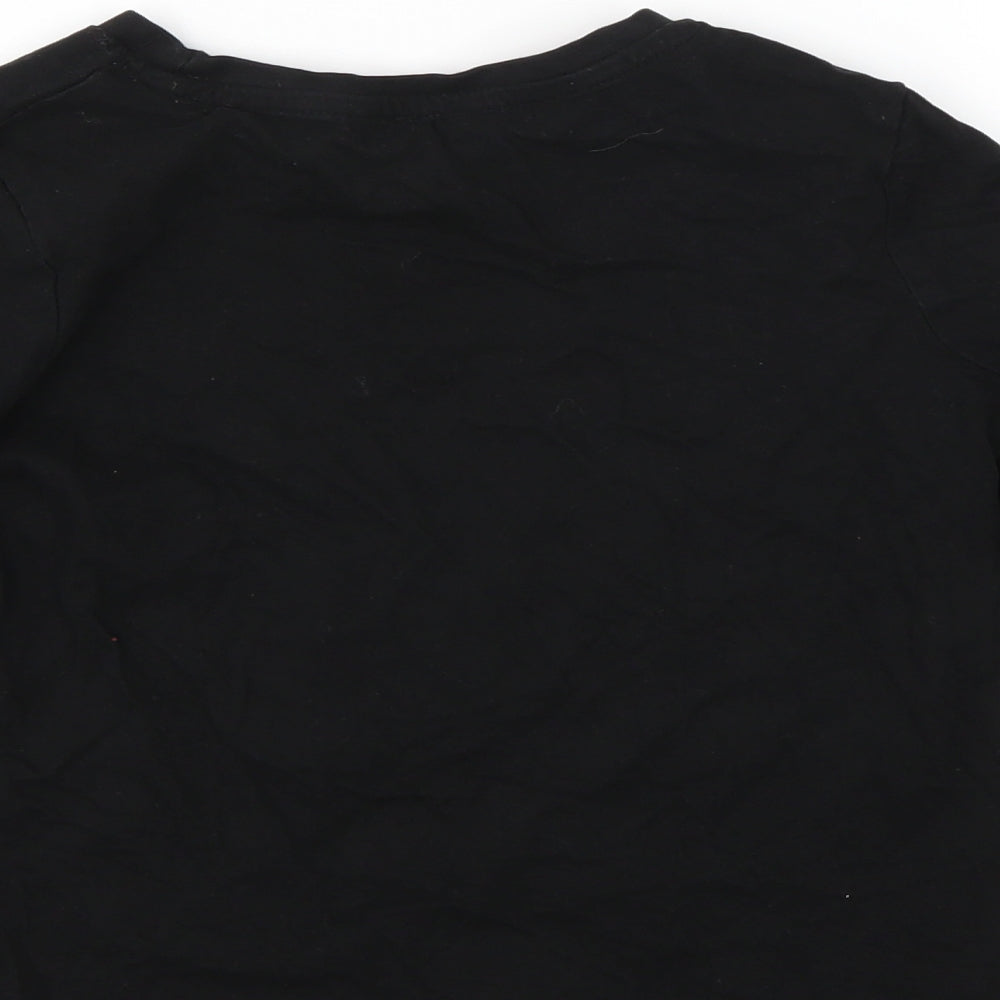 George Girls Black   Pullover Sweatshirt Size 8-9 Years