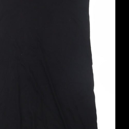 O STIN Womens Black  Knit Jumper Dress  Size L