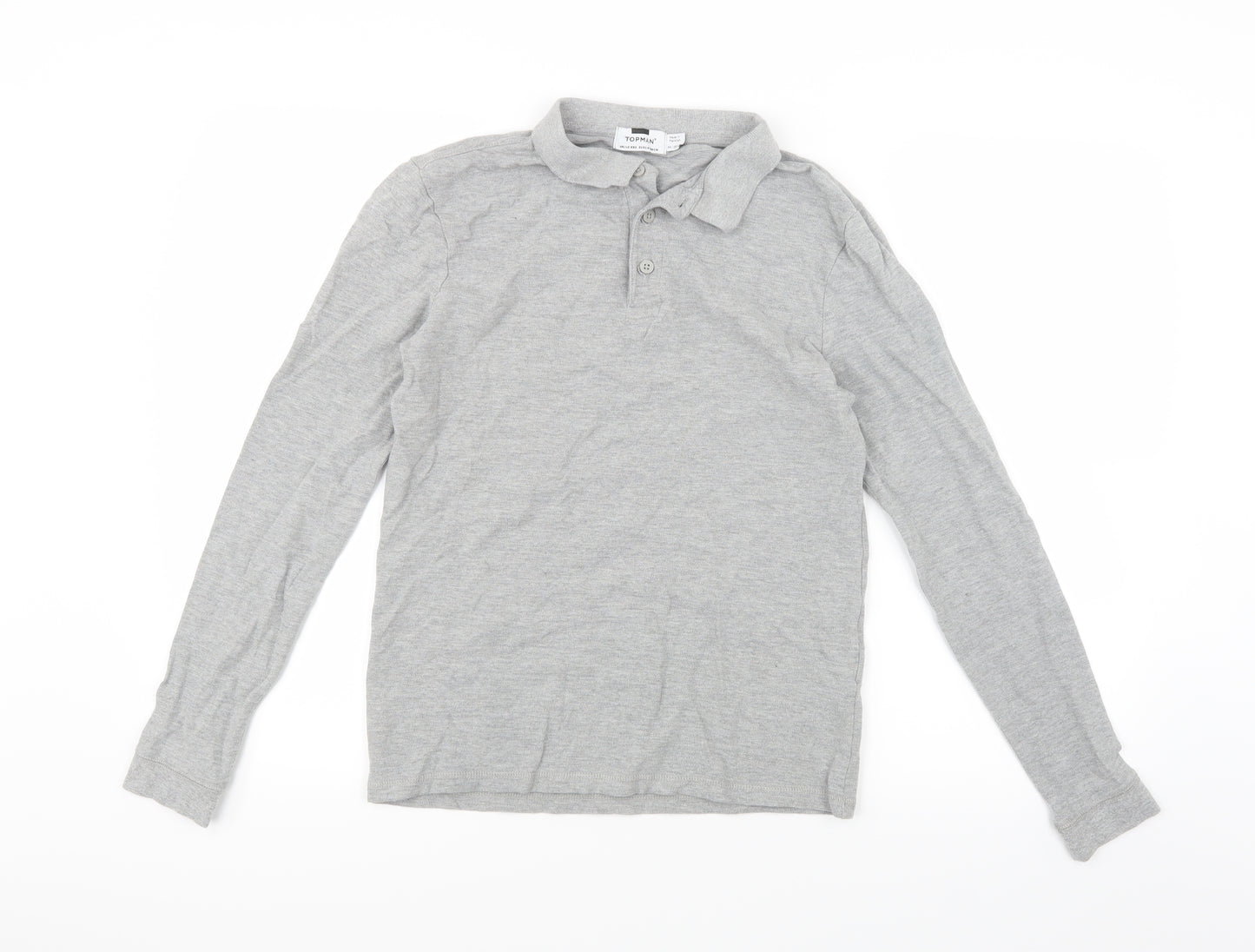 Topman Mens Grey    T-Shirt Size XS
