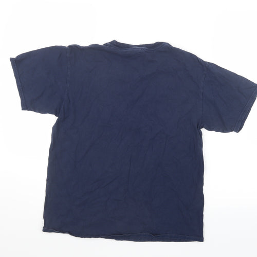 Gildan Womens Blue   Basic T-Shirt Size S