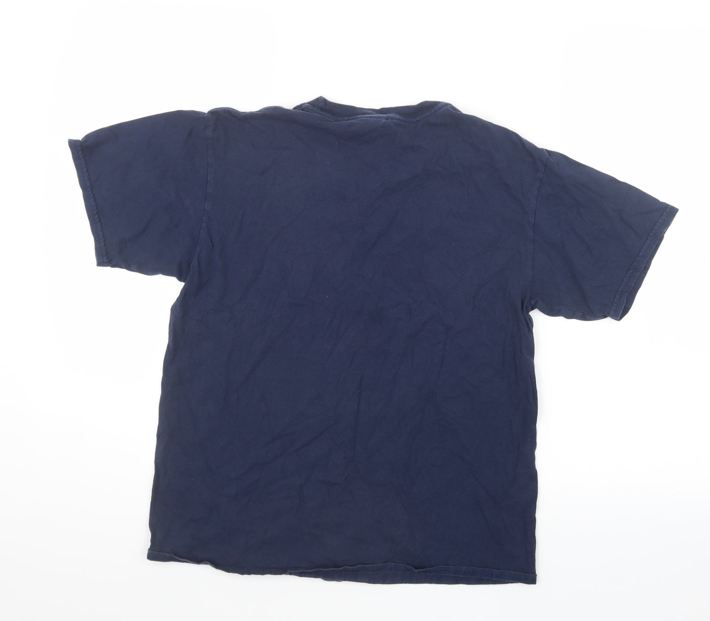 Gildan Womens Blue   Basic T-Shirt Size S