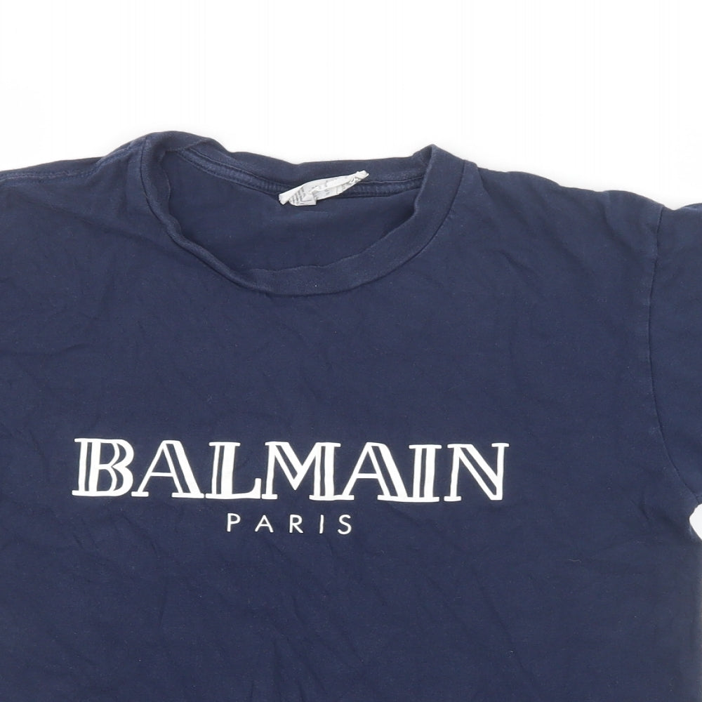 Gildan Womens Blue   Basic T-Shirt Size S