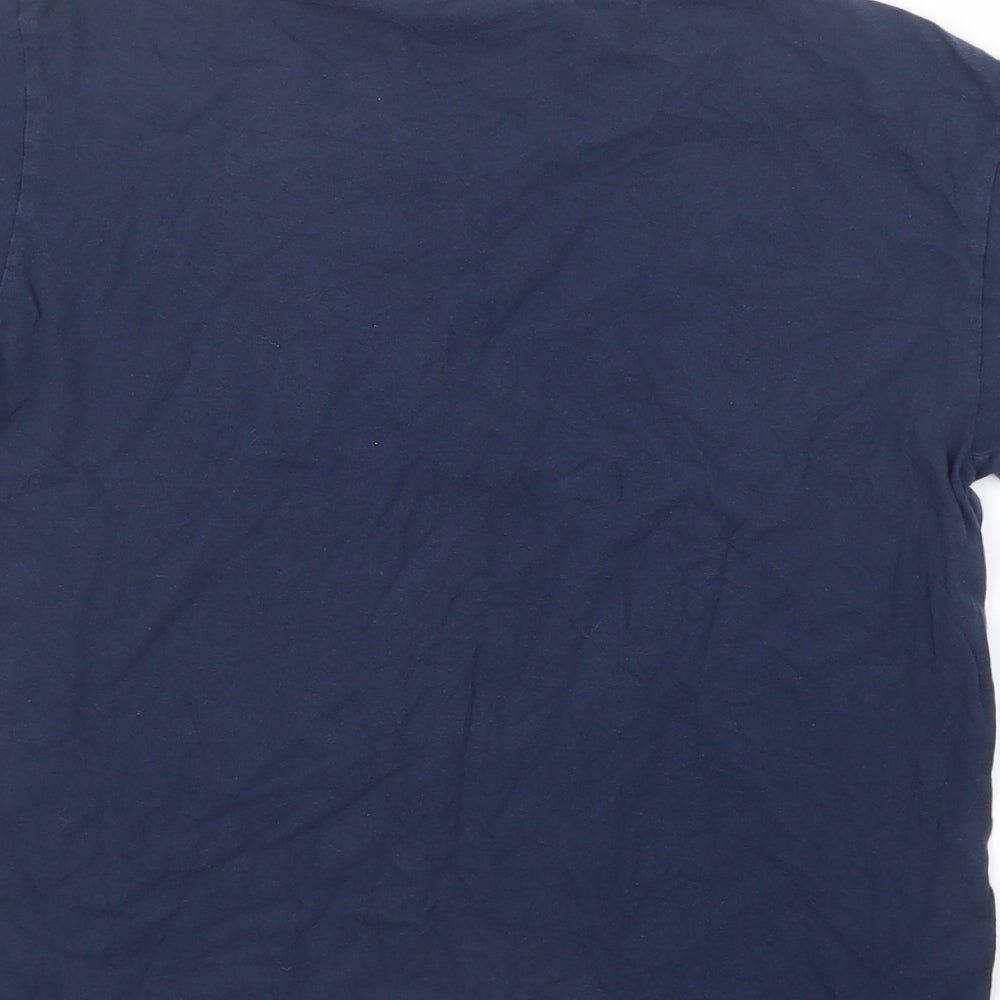 Gildan Womens Blue   Basic T-Shirt Size S