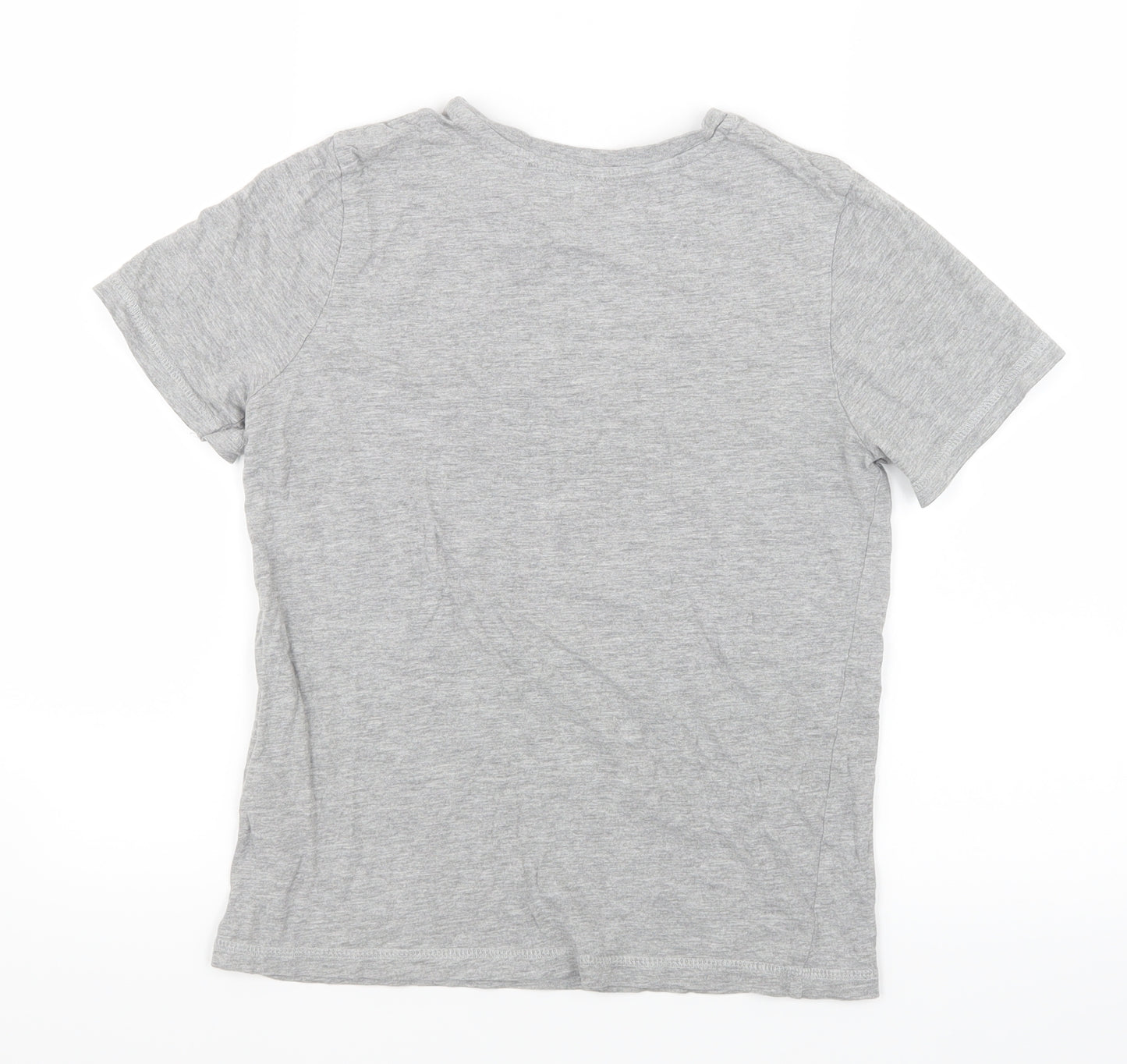 George Boys Grey   Basic T-Shirt Size 12-13 Years
