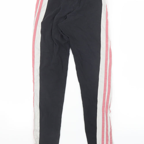 adidas Girls Black   Carrot Trousers Size 11-12 Years