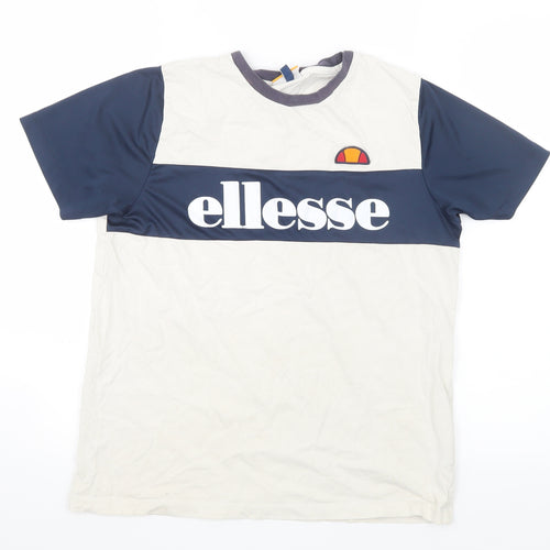 ellesse Boys White   Basic T-Shirt Size 13-14 Years