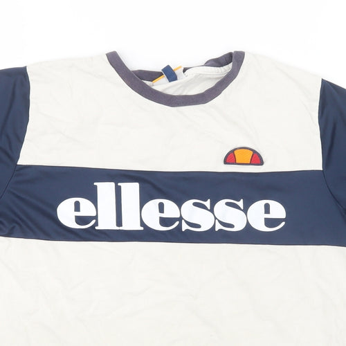 ellesse Boys White   Basic T-Shirt Size 13-14 Years