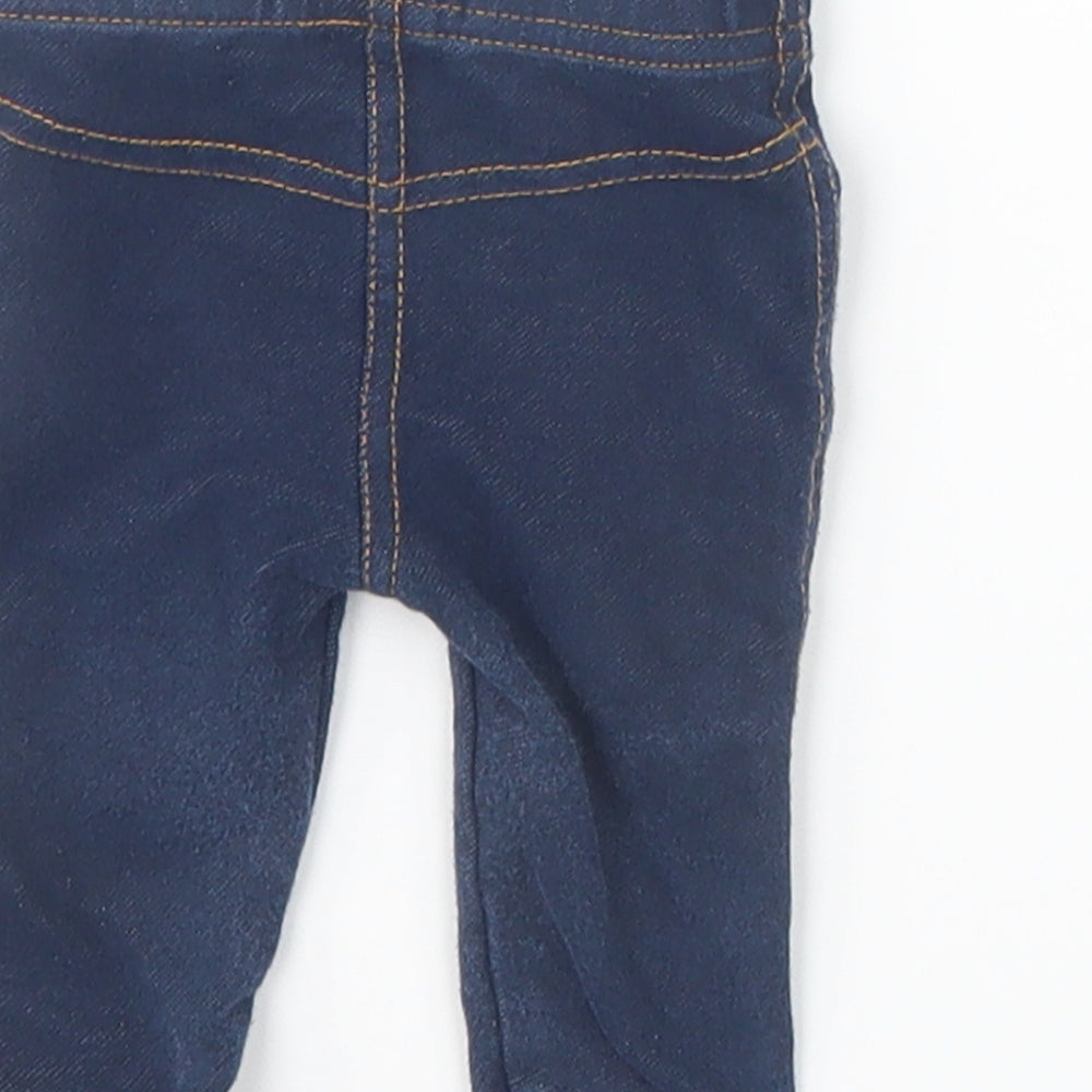 Earlydays Girls Blue   Capri Leggings Size 0-3 Months