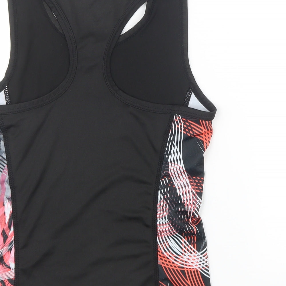 Young Dimension Girls Black   Basic Tank Size 10-11 Years
