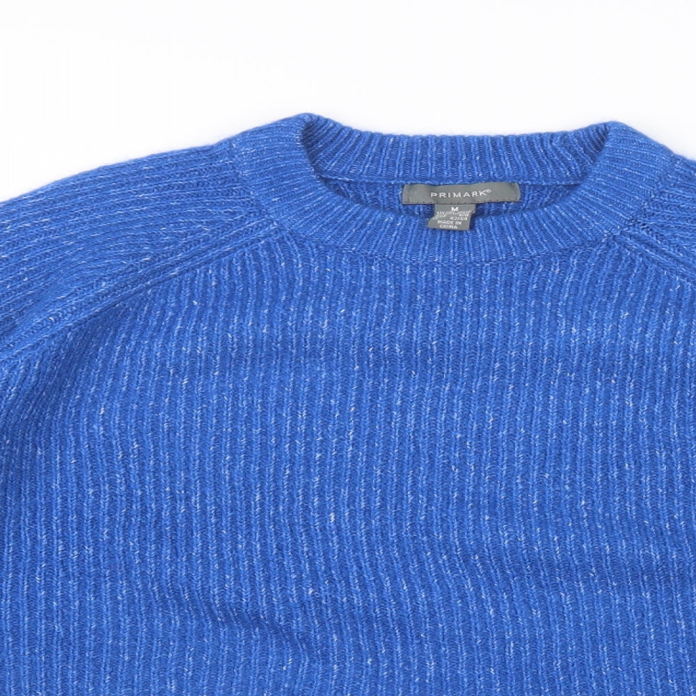 Primark Womens Blue  Knit Pullover Jumper Size 10