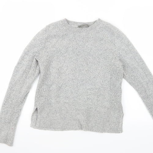 Oasis Womens Grey  Knit Pullover Jumper Size M