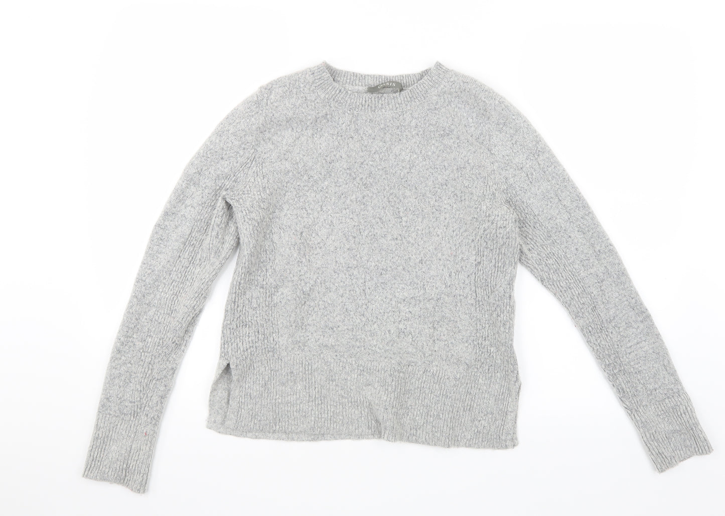 Oasis Womens Grey  Knit Pullover Jumper Size M