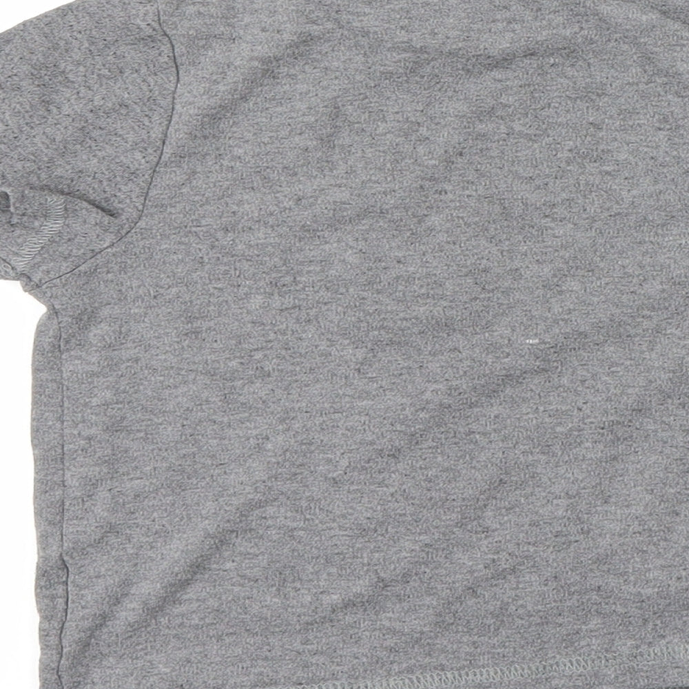 George Boys Grey   Basic T-Shirt Size 5-6 Years  - SUPER HERO KID