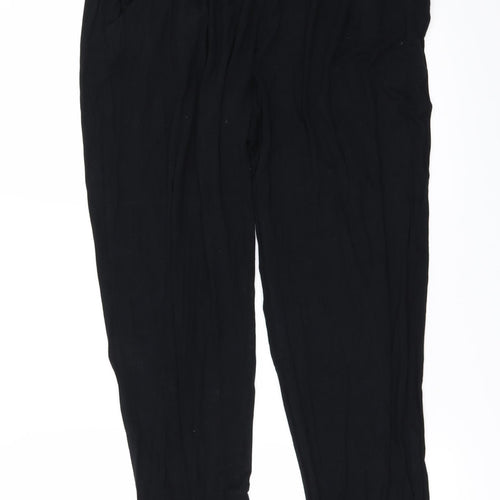 Marks and Spencer Womens Black   Trousers  Size 12 L28 in