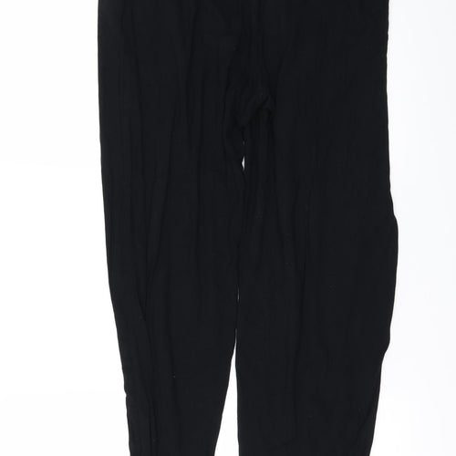 Marks and Spencer Womens Black   Trousers  Size 12 L28 in