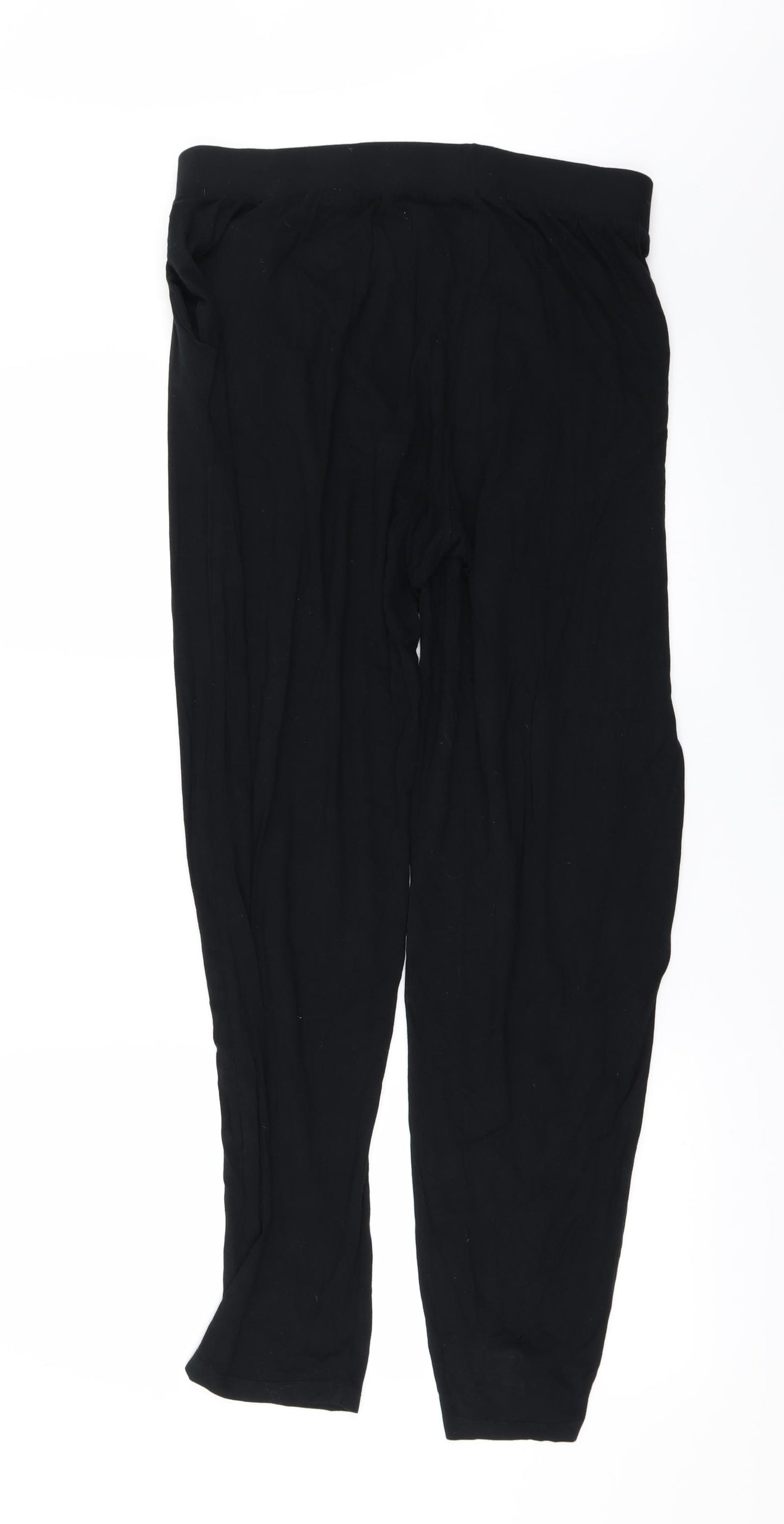 Marks and Spencer Womens Black   Trousers  Size 12 L28 in