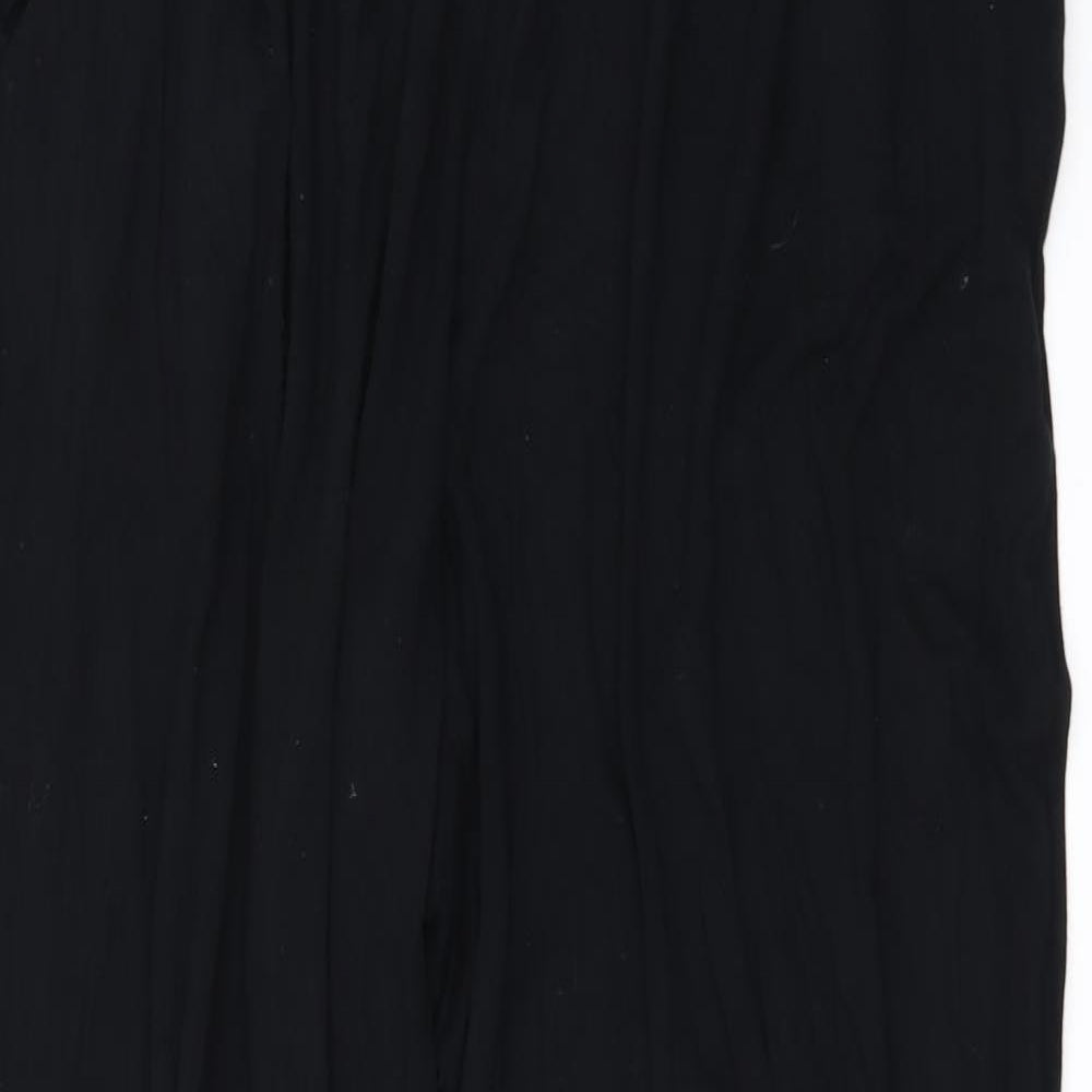 Marks and Spencer Womens Black   Trousers  Size 12 L28 in