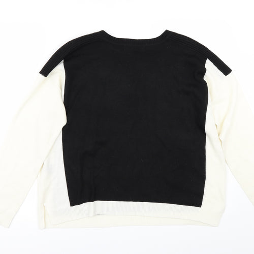 Marks and Spencer Womens Black   Pullover Jumper Size 12