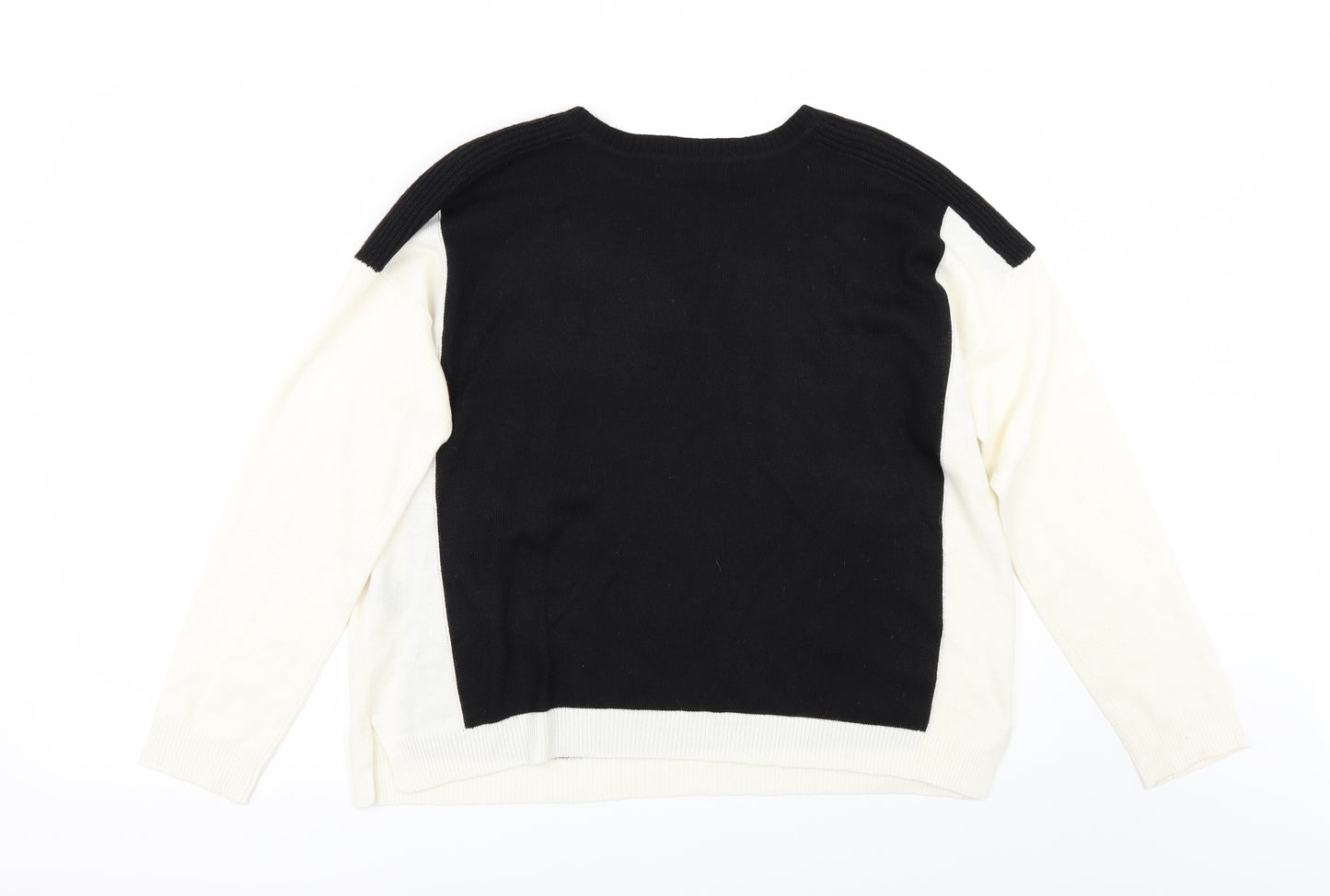 Marks and Spencer Womens Black   Pullover Jumper Size 12