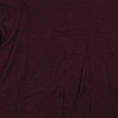 H&M Womens Red   Pullover Jumper Size M