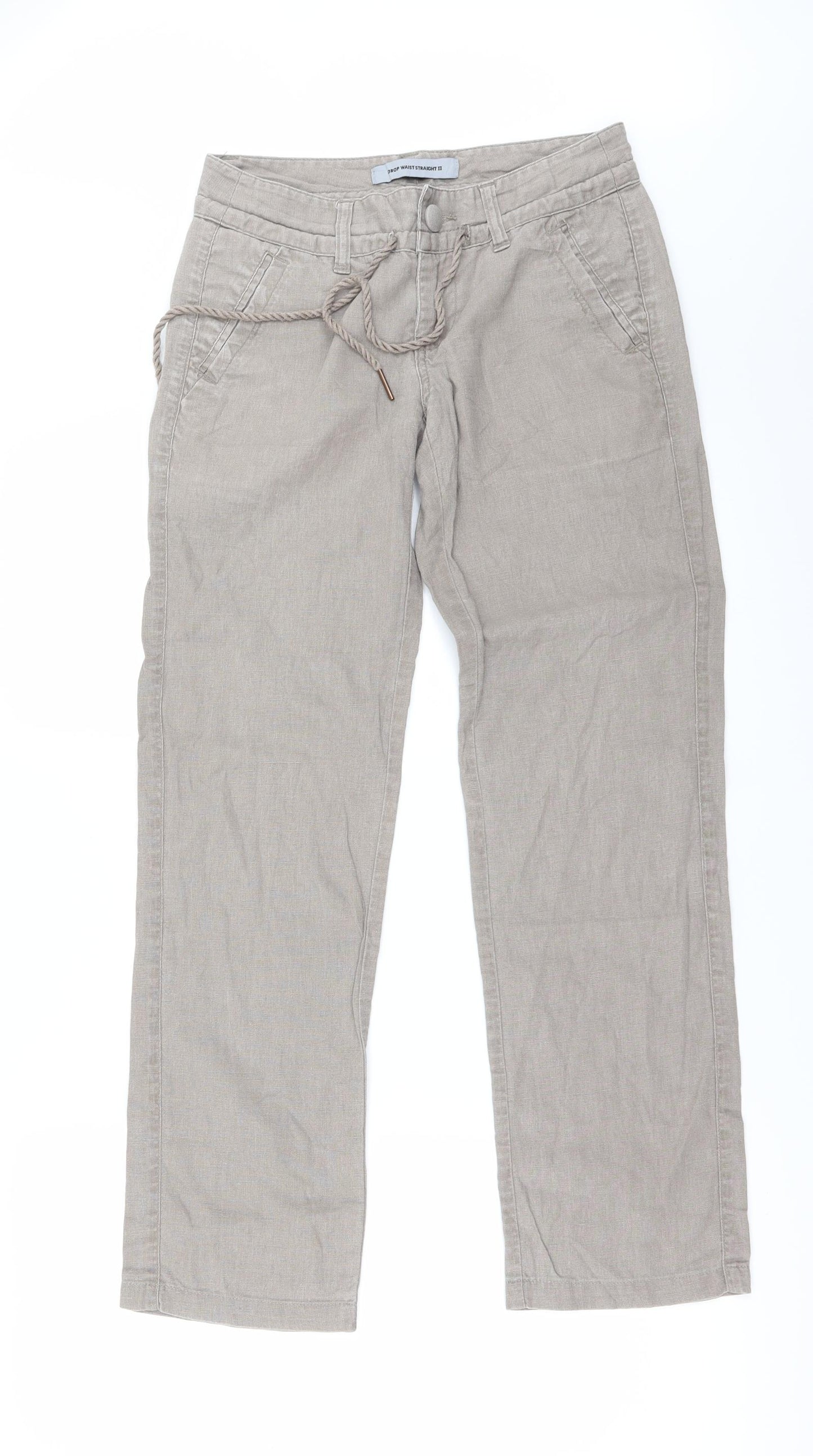 Giordana Womens Beige   Trousers  Size 28 in L29 in