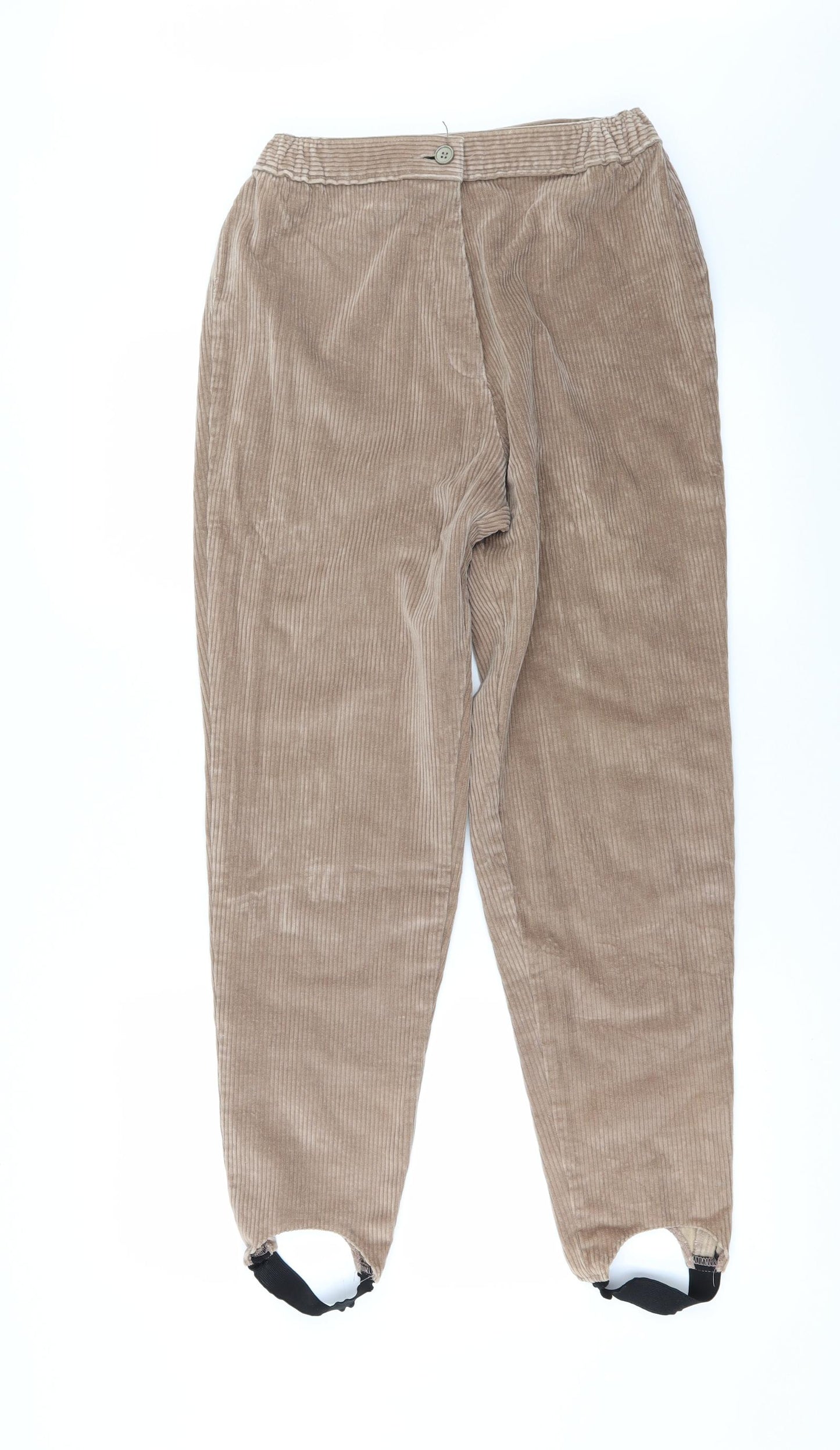 LEISURE PLUS Womens Beige   Trousers  Size 14 L27 in