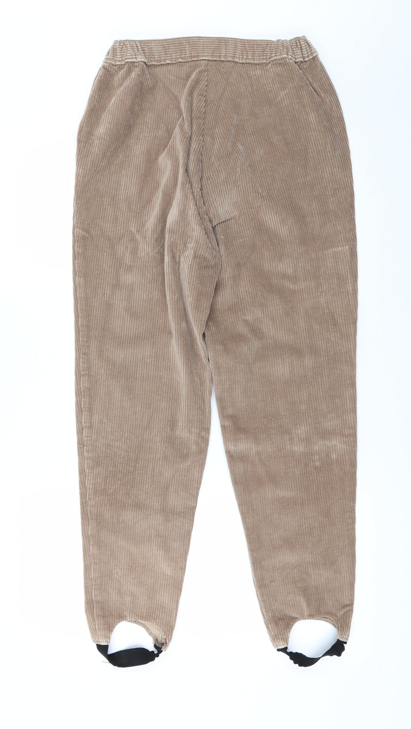 LEISURE PLUS Womens Beige   Trousers  Size 14 L27 in