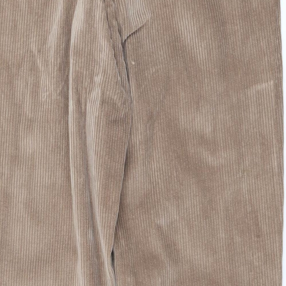 LEISURE PLUS Womens Beige   Trousers  Size 14 L27 in