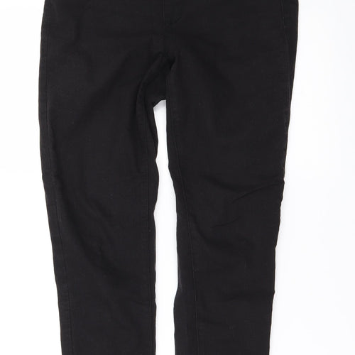 Denim & Co. Womens Black  Denim Jegging Jeans Size 10 L25 in