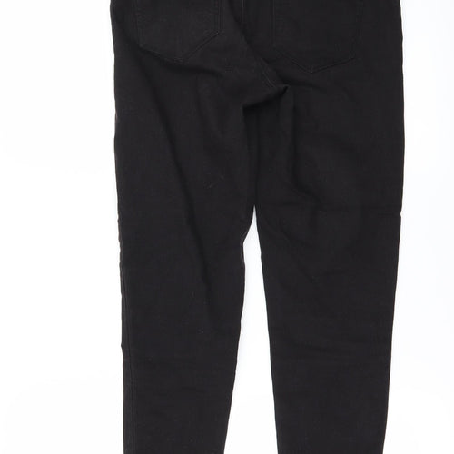 Denim & Co. Womens Black  Denim Jegging Jeans Size 10 L25 in