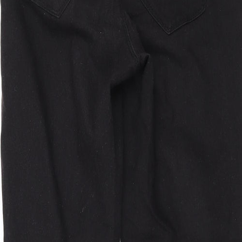 Denim & Co. Womens Black  Denim Jegging Jeans Size 10 L25 in