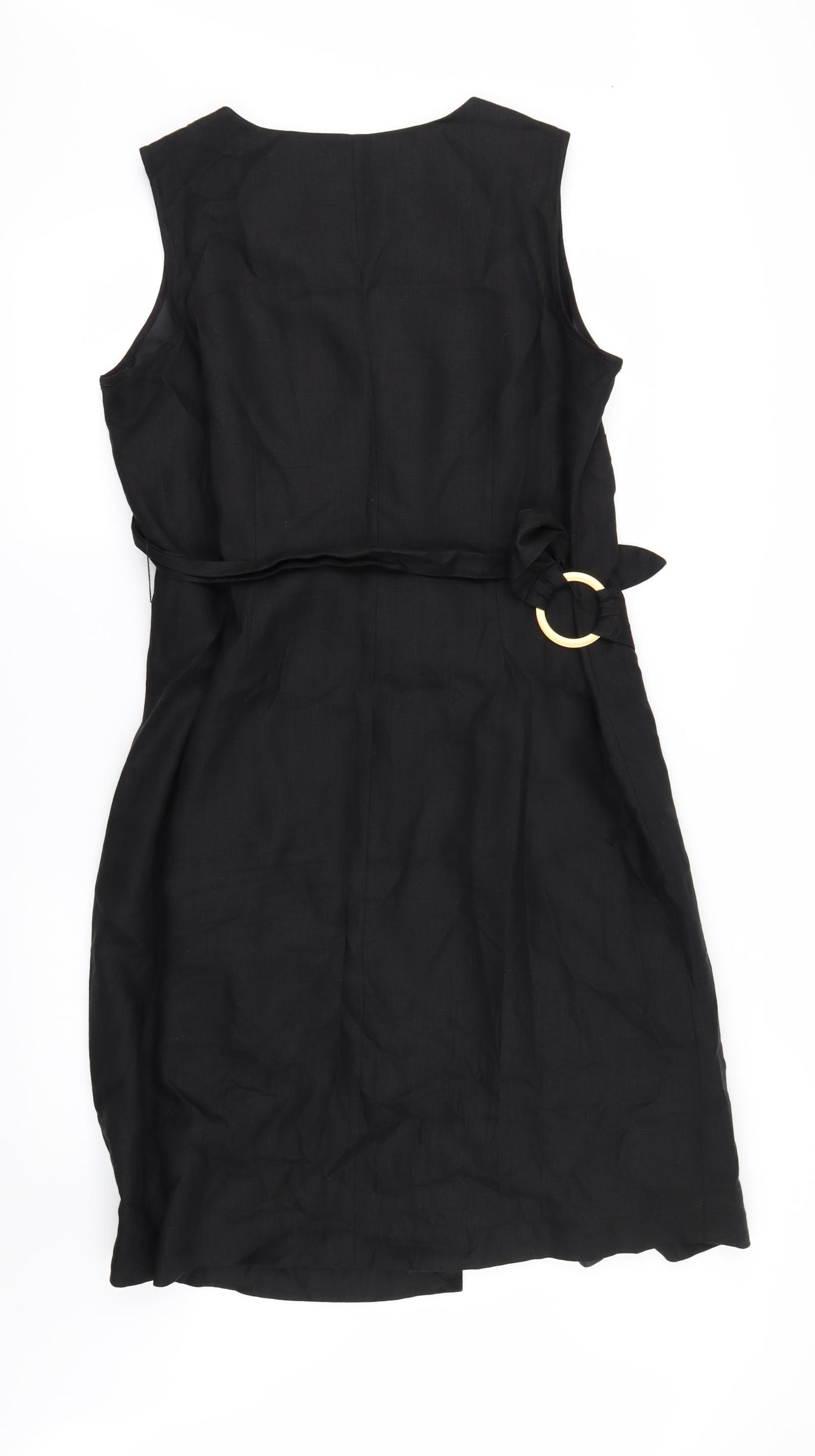 Marks and Spencer Womens Black   Pencil Dress  Size 16